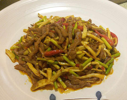 泡椒牛肉丝